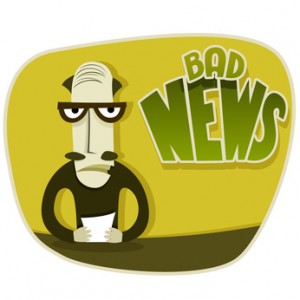 bad news is bad for your mood